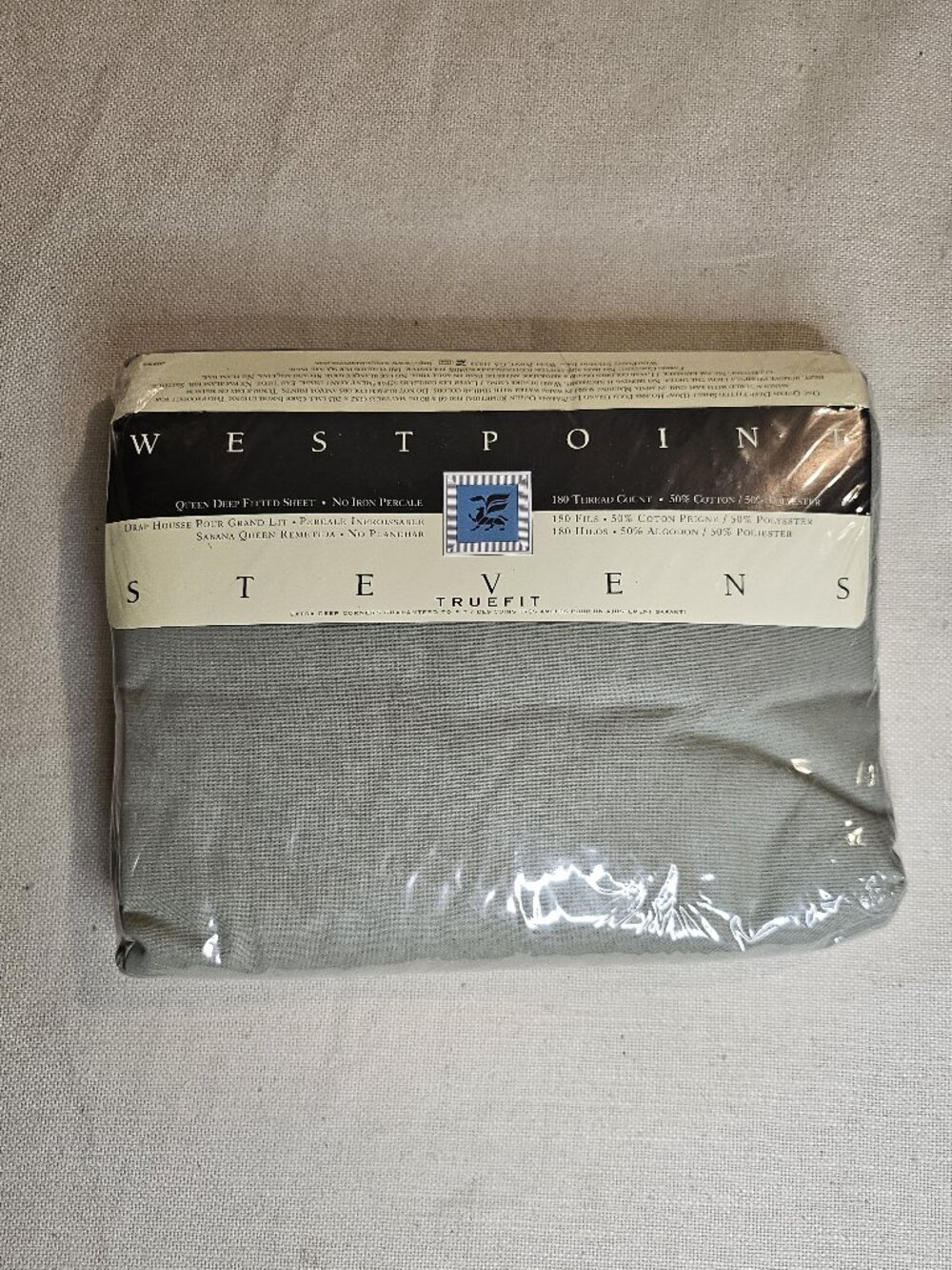 West Point Stevens Truefit Deep Fitted Sheet - Size Queen